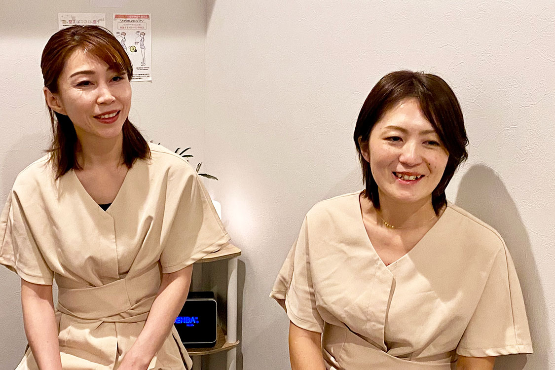 セラピスト　natsumi ＆ hatsumi
