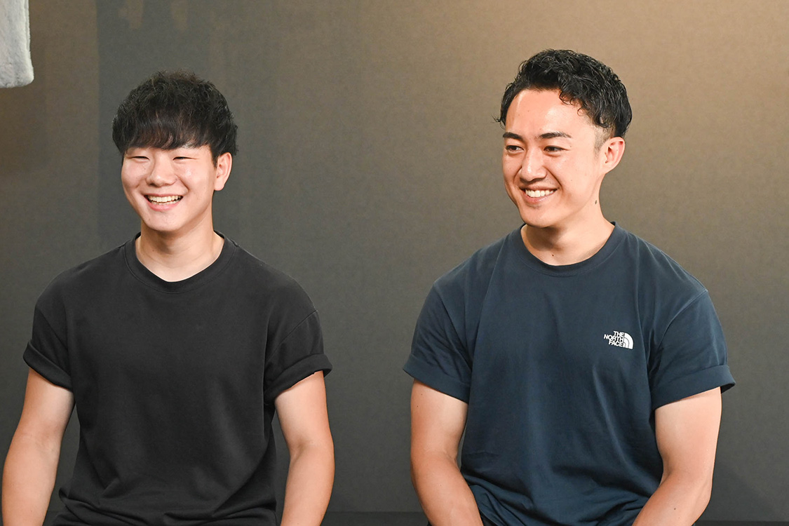 代表 岩﨑 翔太&店長 吉永 雄介