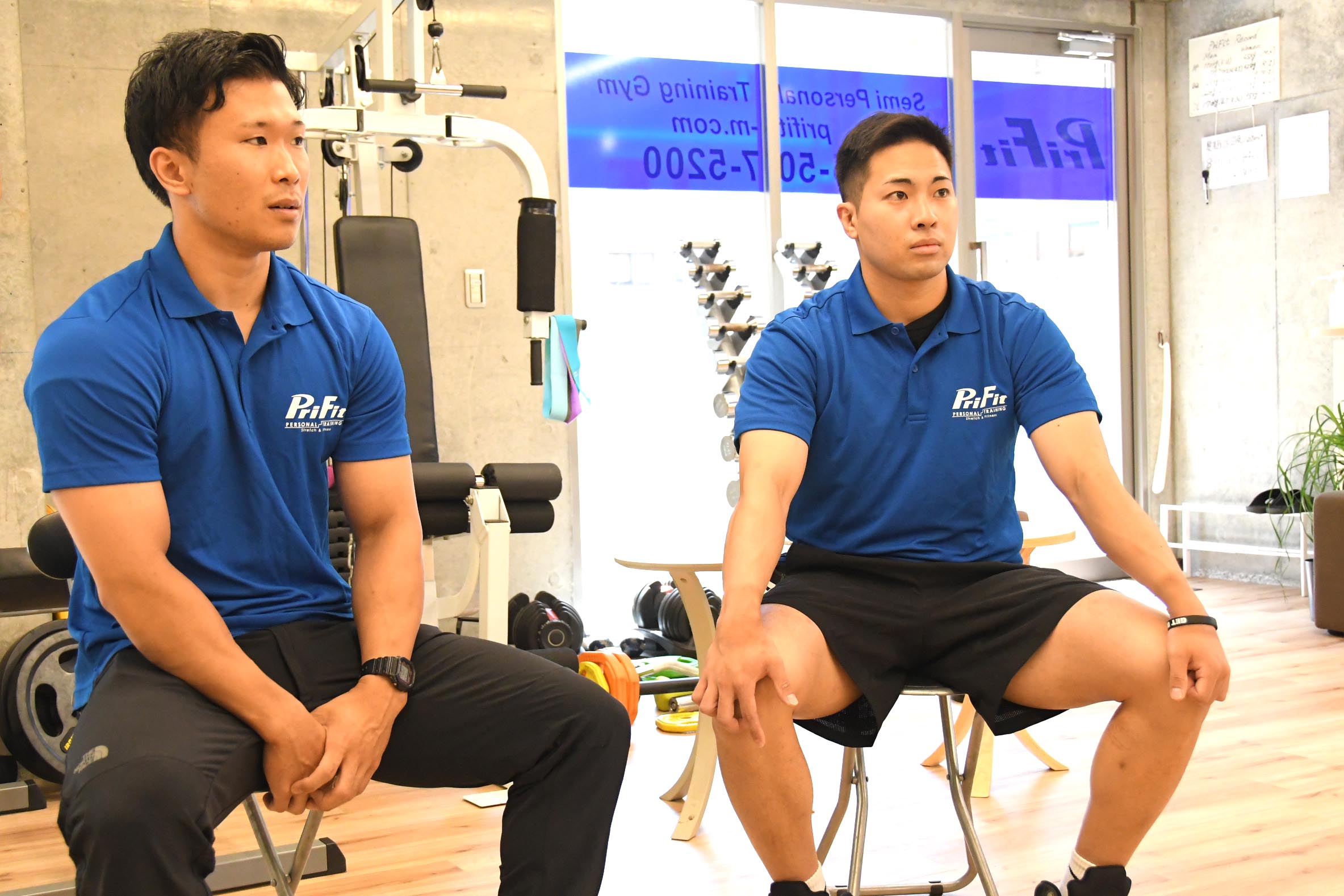 細田 みらい パーソナルトレーナー & 大西 陽佑 パーソナルトレーナー
