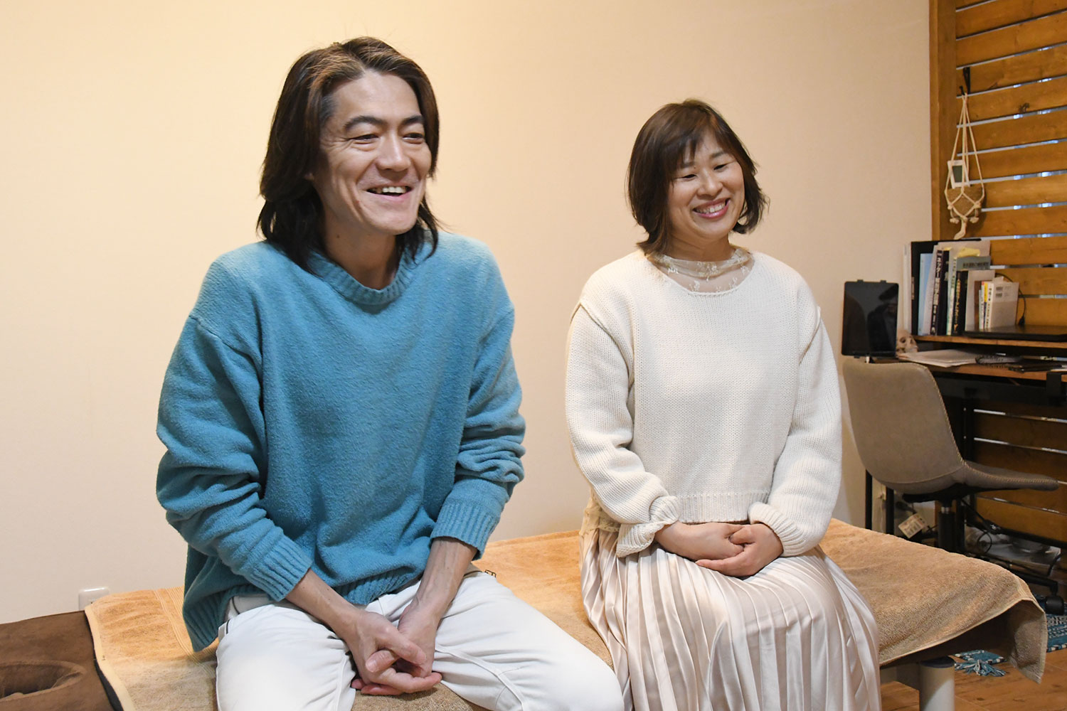中西 利幸 院長 & 中西 美奈子 スタッフ