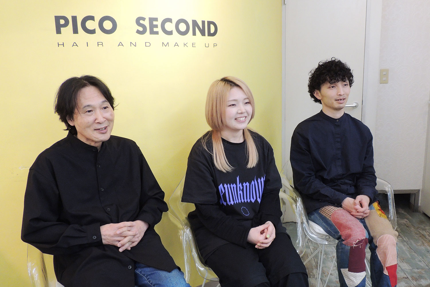 萩原 春夫オーナー & 佐々木 朋恵 & 山本 佑輔