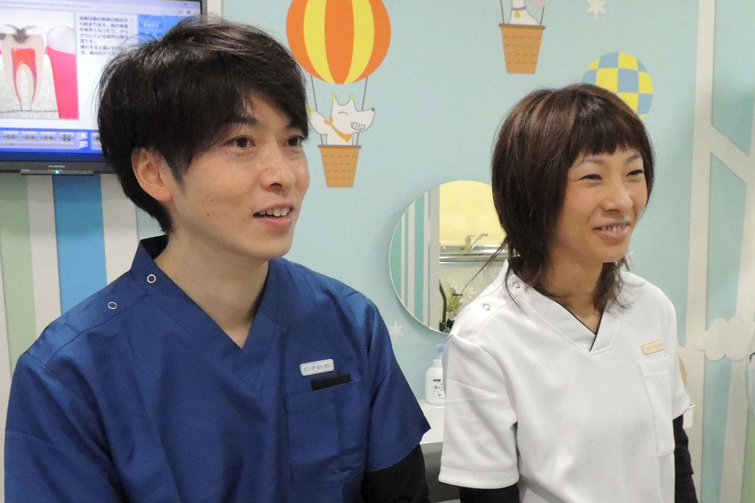 澤屋敷 大樹 院長 ＆ 沙織 副院長