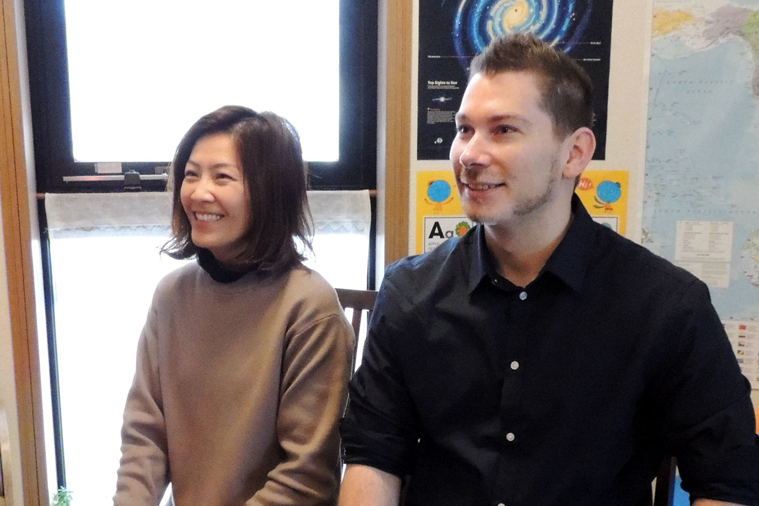 天池 ワラコーン 代表&マイケル・コヴァレック 講師