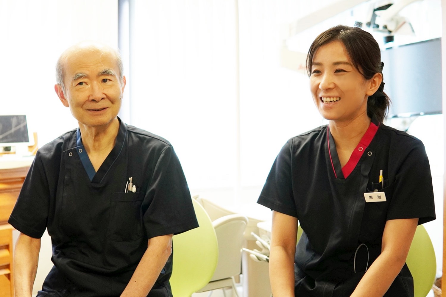 黒岩 保文 院長&黒岩 仁奈 副院長