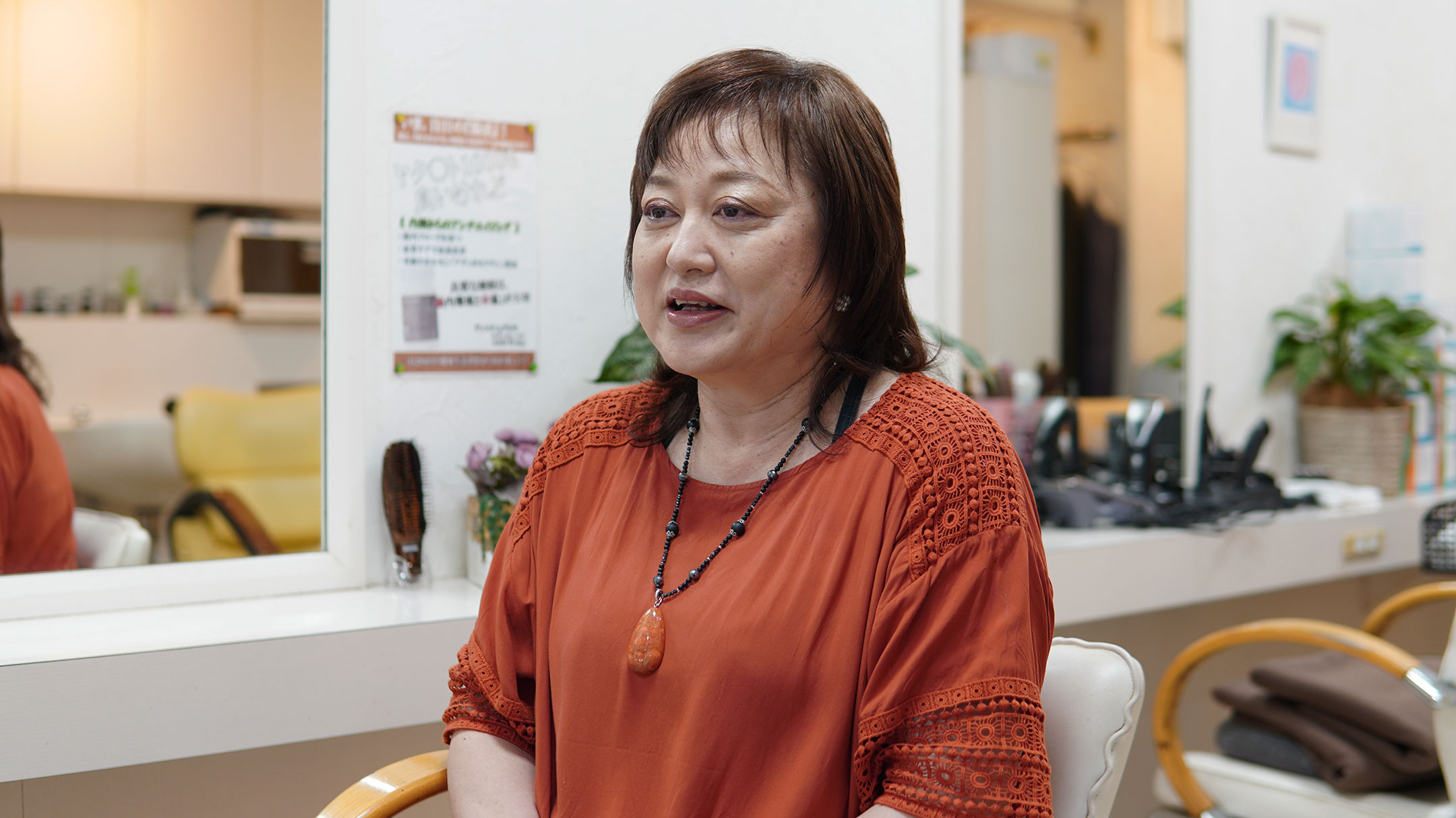 曽根 清美 店長（スタイリスト）＆  高橋 純子 様（スタイリスト）