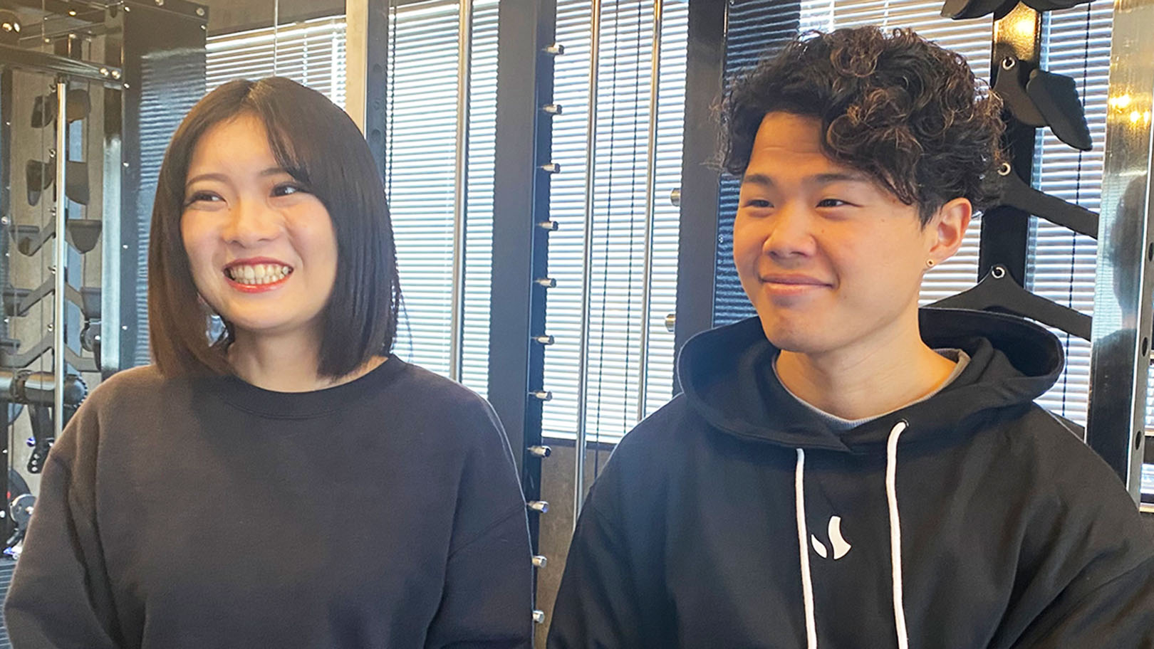 大川 菜菜子 店長 ＆ 石田 哲大 トレーナー