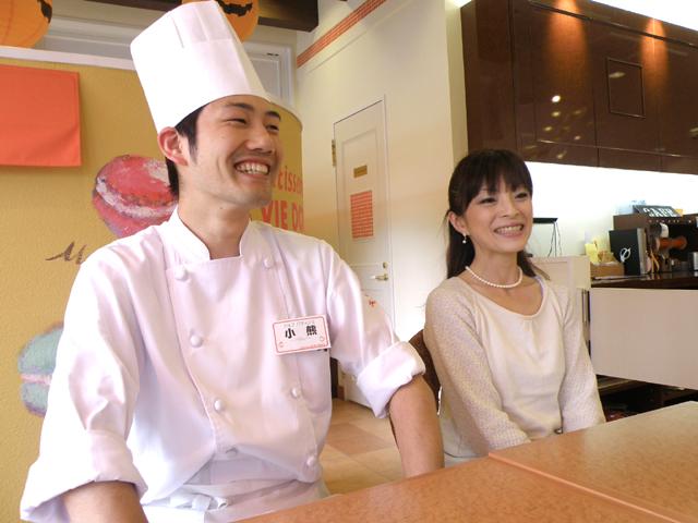 堀江 料理研究家 ＆ 小熊 パティシエ